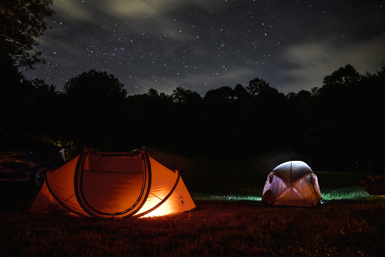 Lightning Strikes in Tents